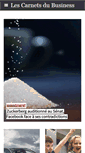 Mobile Screenshot of carnetsdubusiness.com